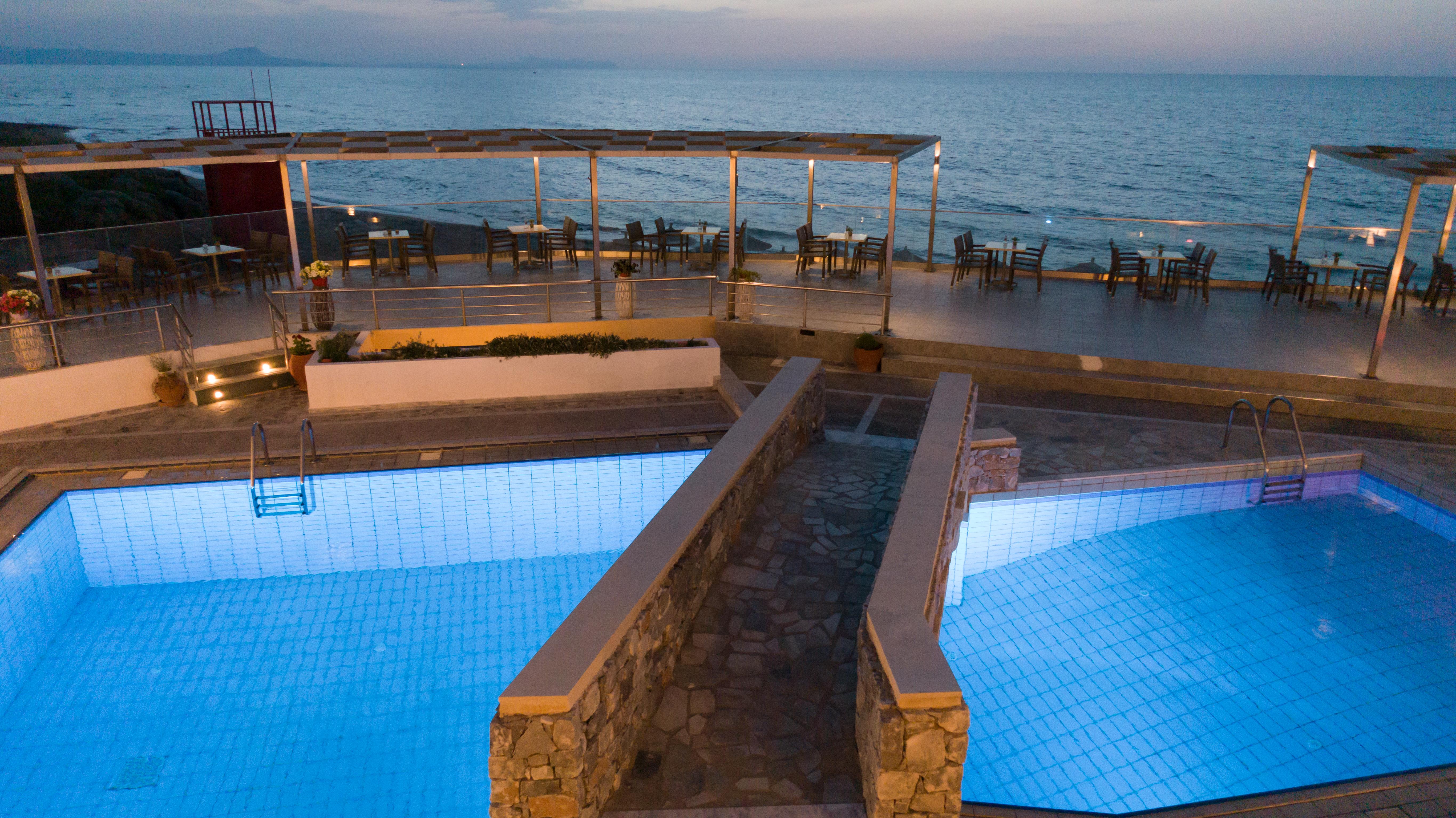 Dedalos Beach Hotel Сфакаки Экстерьер фото