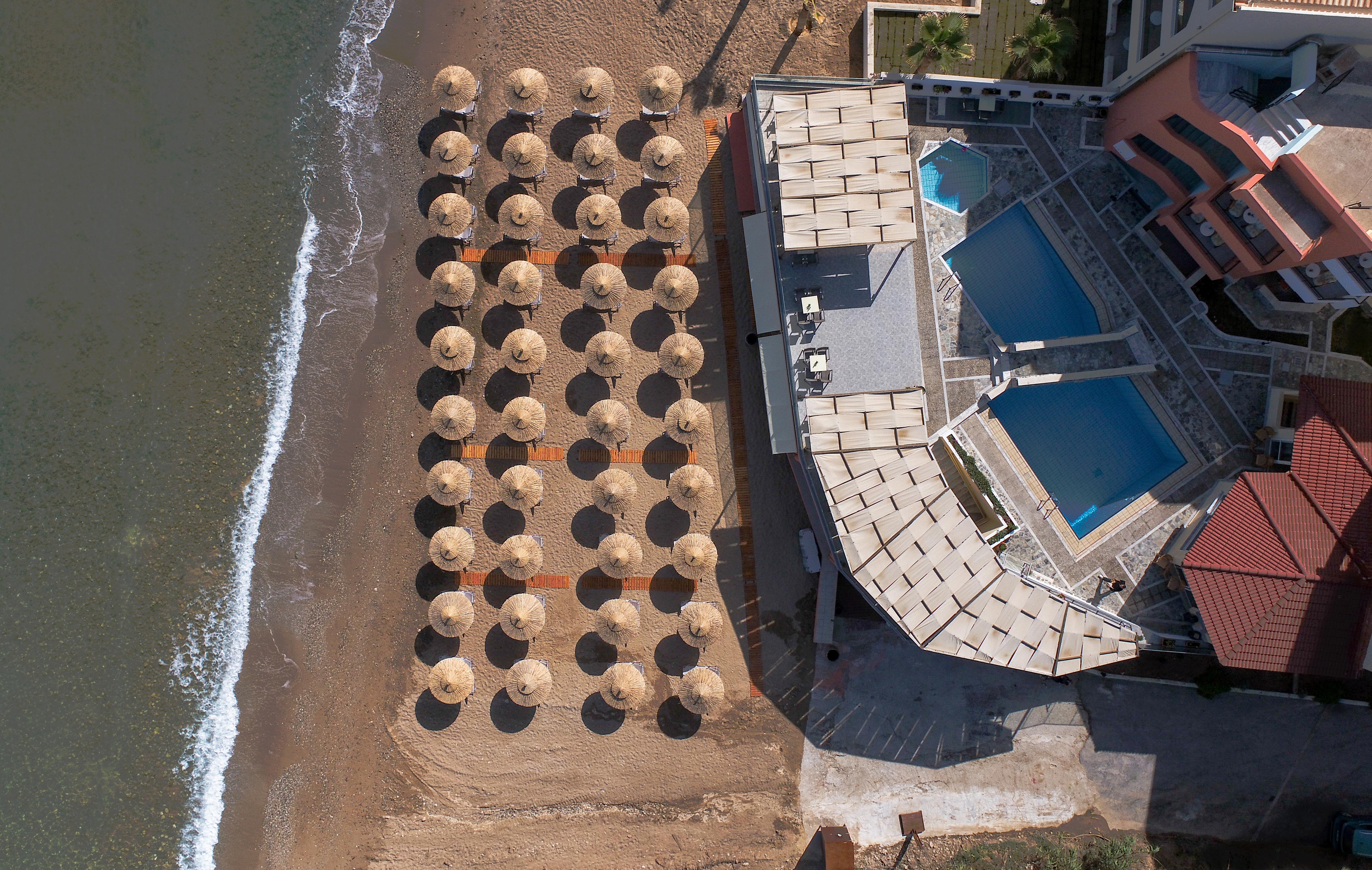 Dedalos Beach Hotel Сфакаки Экстерьер фото