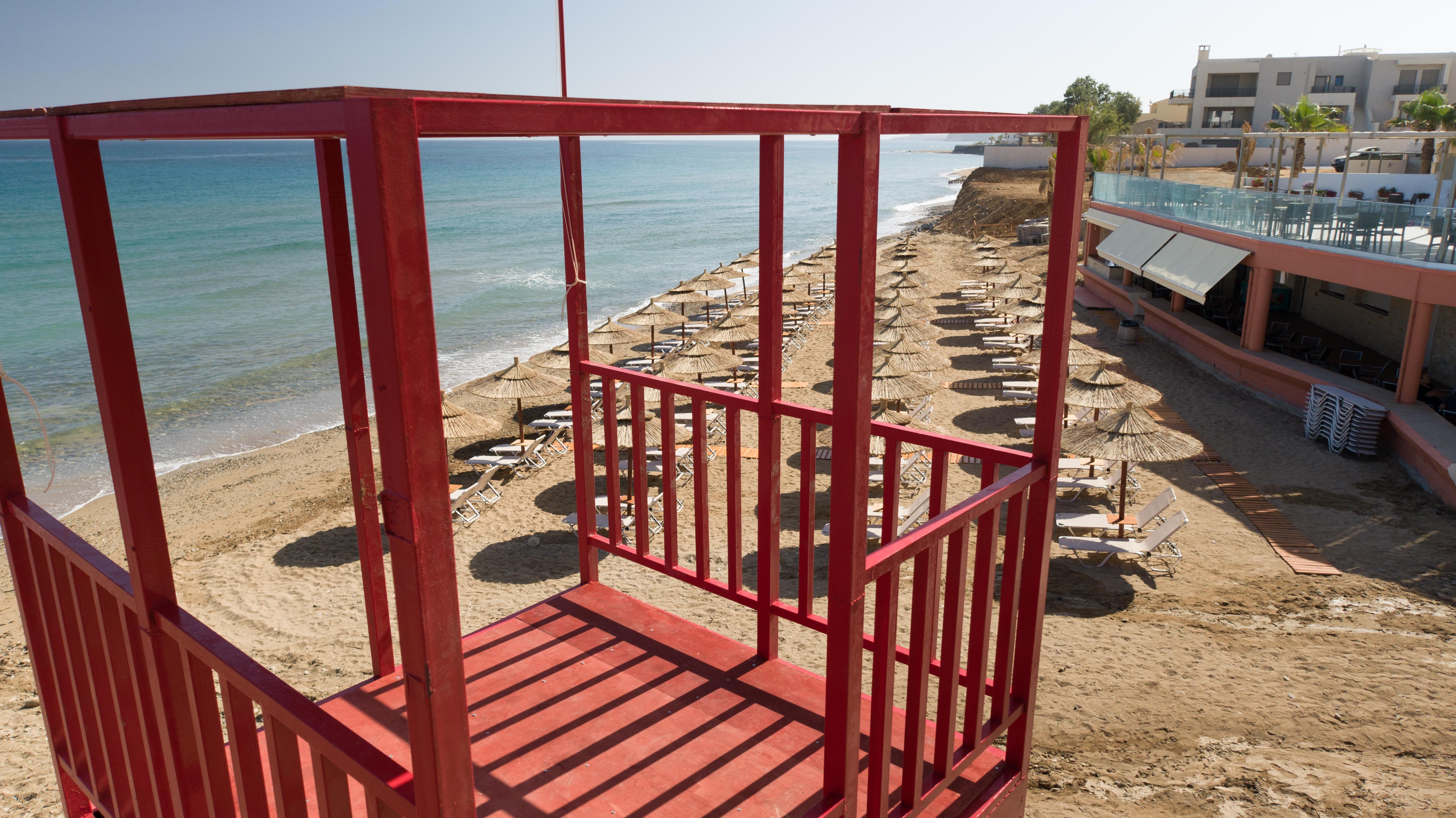 Dedalos Beach Hotel Сфакаки Экстерьер фото