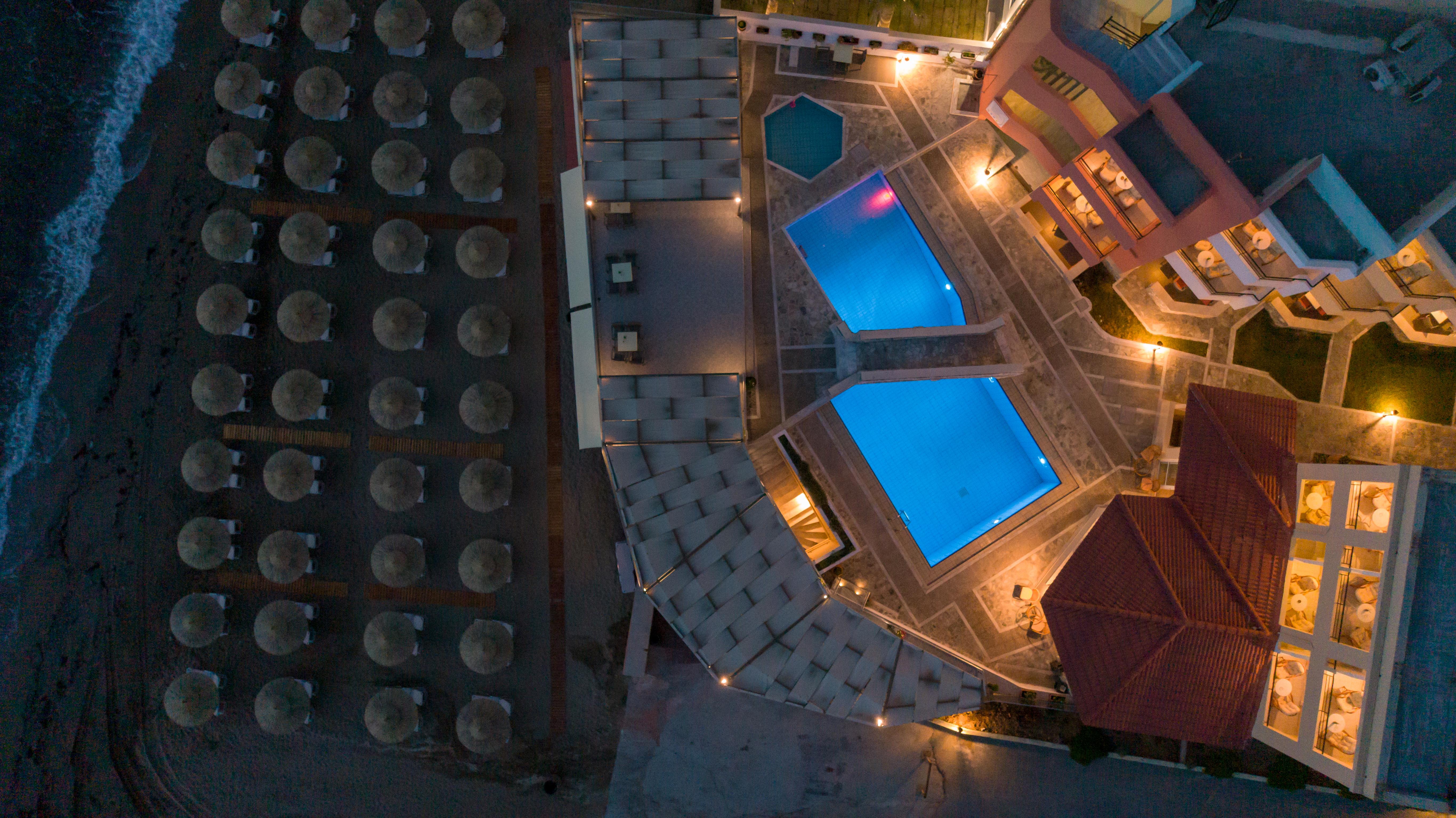 Dedalos Beach Hotel Сфакаки Экстерьер фото