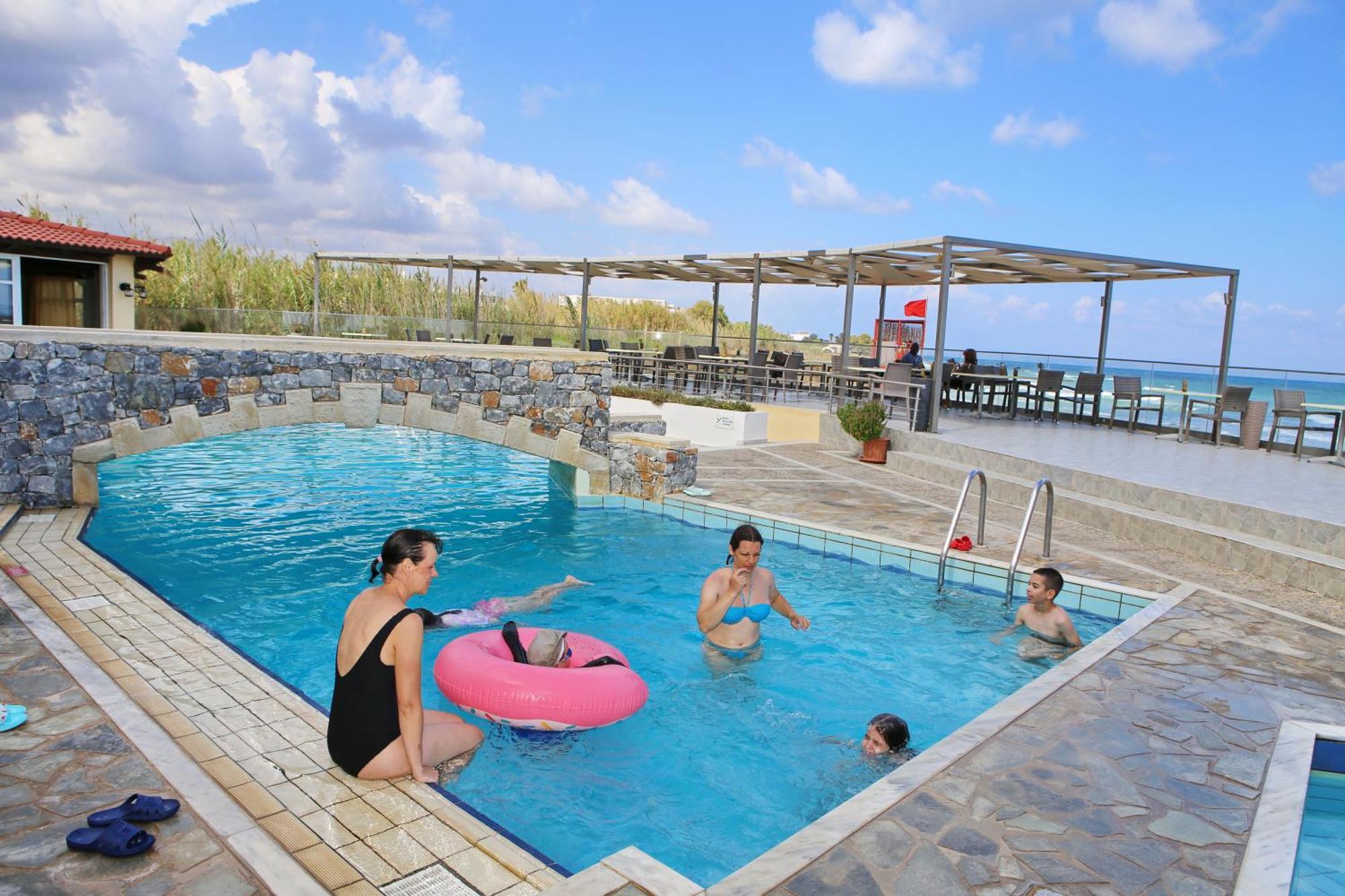 Dedalos Beach Hotel Сфакаки Экстерьер фото