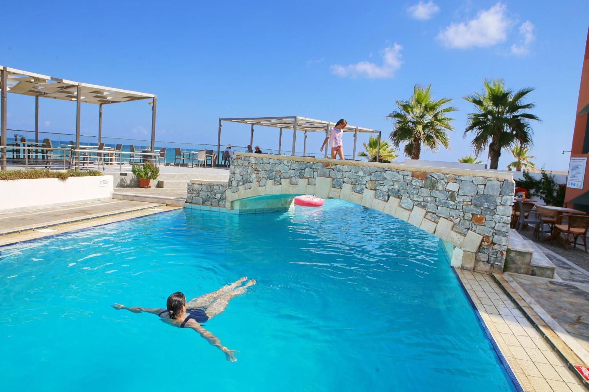 Dedalos Beach Hotel Сфакаки Экстерьер фото