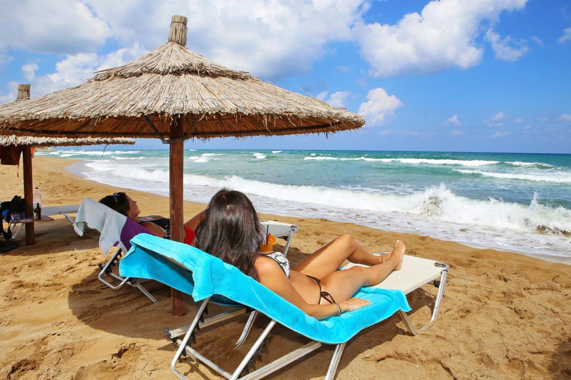 Dedalos Beach Hotel Сфакаки Экстерьер фото