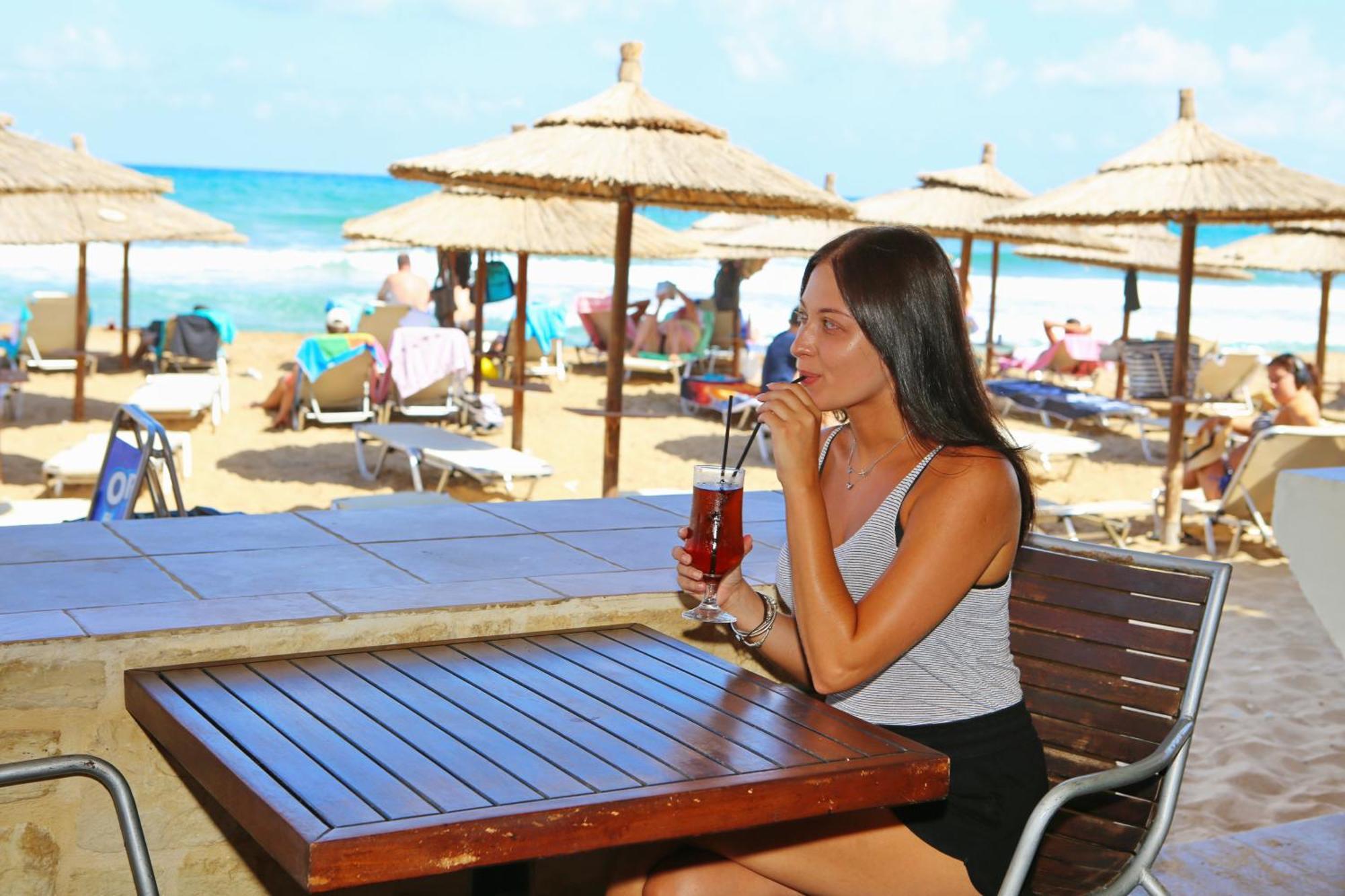 Dedalos Beach Hotel Сфакаки Экстерьер фото