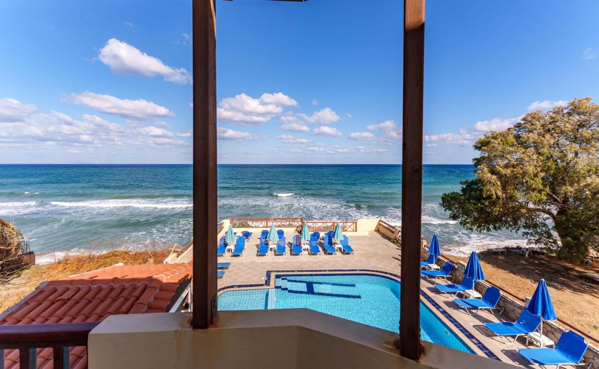 Dedalos Beach Hotel Сфакаки Экстерьер фото