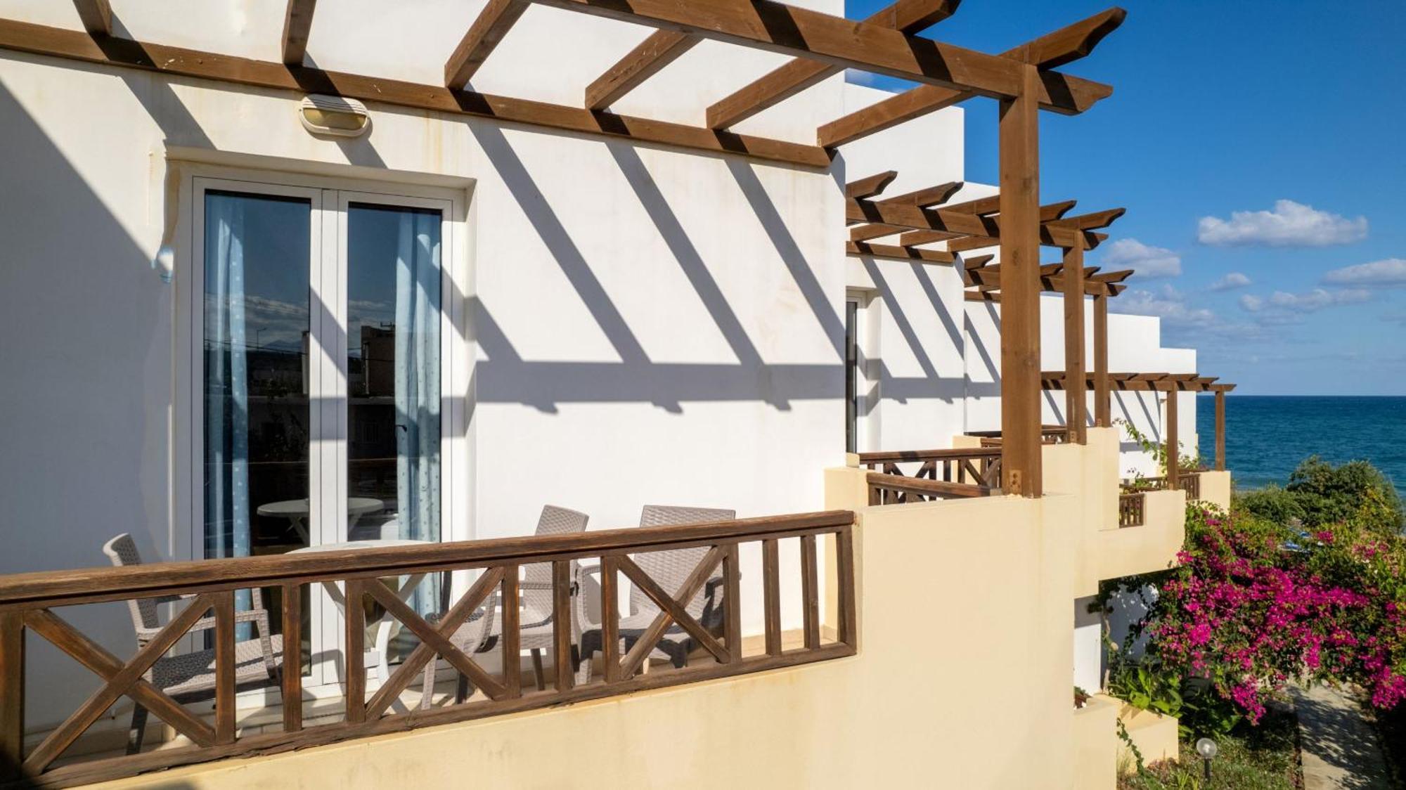 Dedalos Beach Hotel Сфакаки Экстерьер фото